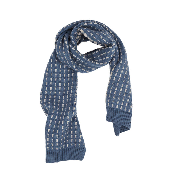 JACQUARD ROVING KNITTED SCARVES