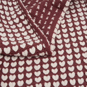 JACQUARD ROVING KNITTED SCARVES