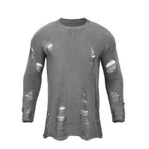 RIPPED HOLE SWEATER