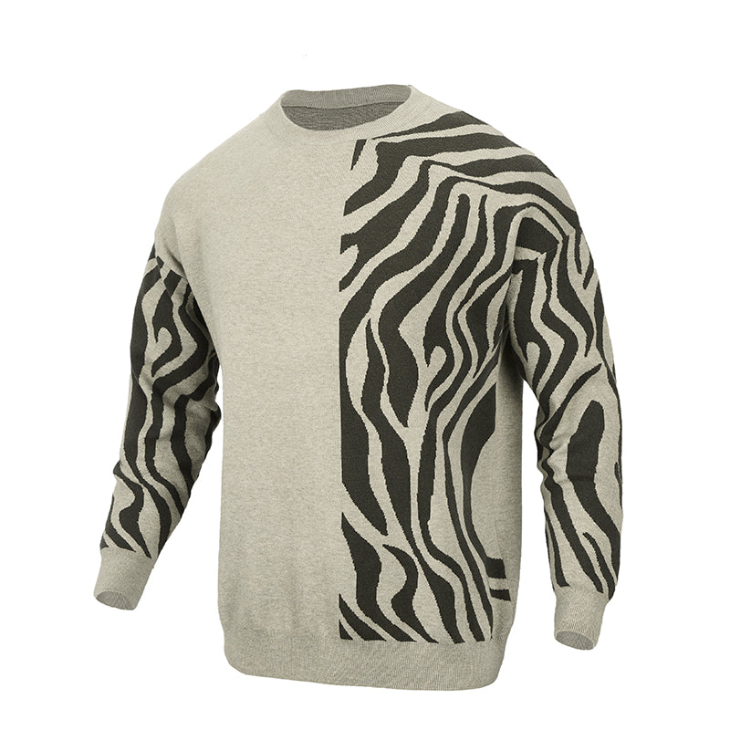 ANIMAL-TEXTURED SWEATER