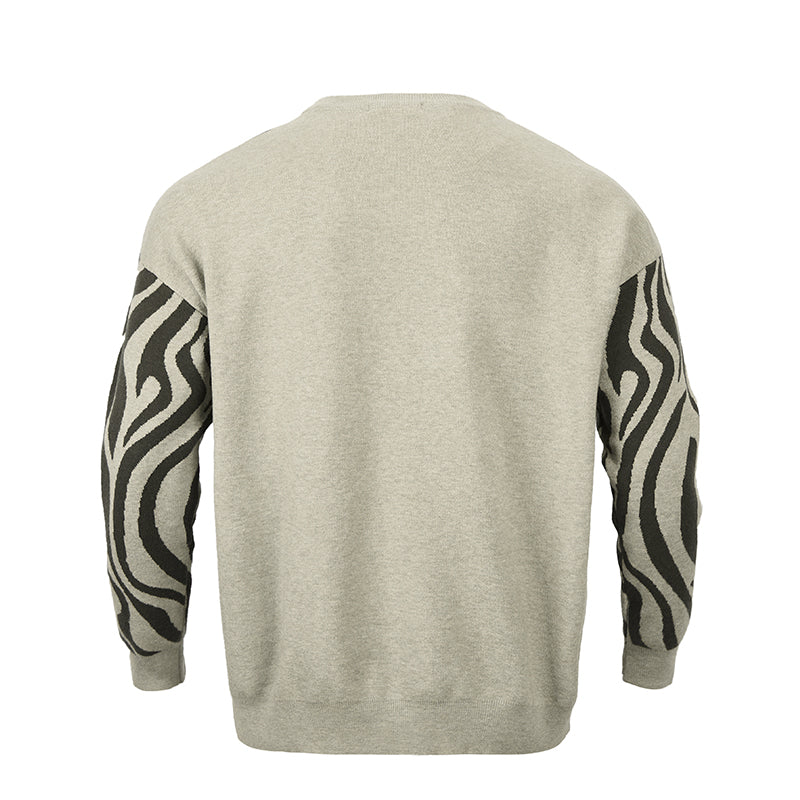 ANIMAL-TEXTURED SWEATER