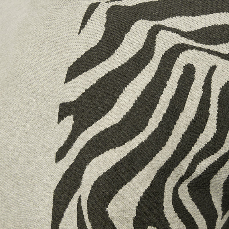 ANIMAL-TEXTURED SWEATER