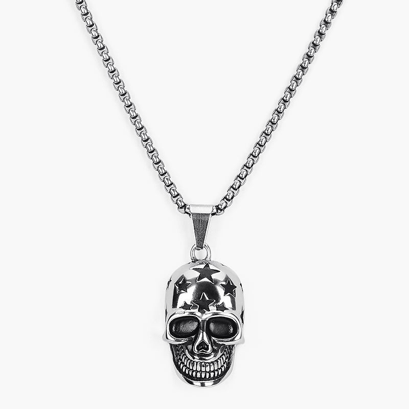 STARS SKULL PENDANT