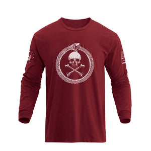 SNAKE GRAPHIC LONG SLEEVE T-SHIRT