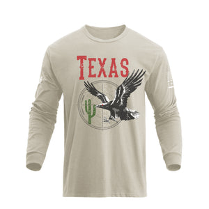 TEXAS GRAPHIC LONG SLEEVE T-SHIRT
