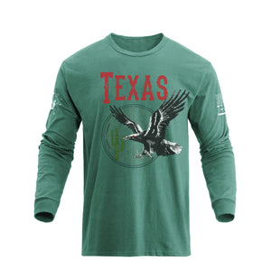 TEXAS GRAPHIC LONG SLEEVE T-SHIRT