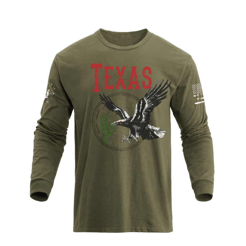 TEXAS GRAPHIC LONG SLEEVE T-SHIRT