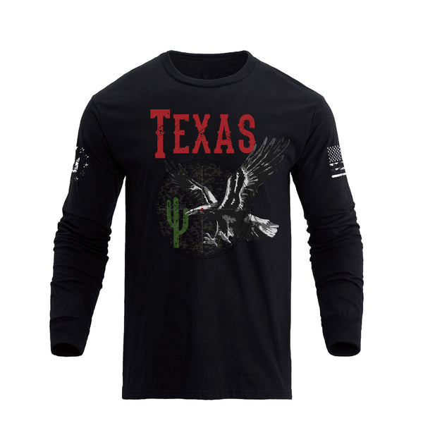 TEXAS GRAPHIC LONG SLEEVE T-SHIRT