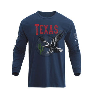 TEXAS GRAPHIC LONG SLEEVE T-SHIRT