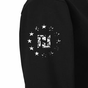 USA FLAG CROSS SWEATSHIRT