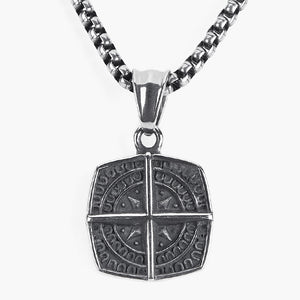RETRO COMPASS PENDANT