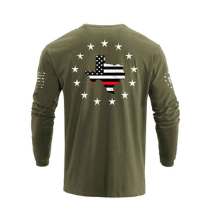 PATRIOT TEXAS GRAPHIC LONG SLEEVE T-SHIRT
