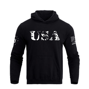 USA 100% COTTON POCKET HOODIE