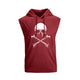 SKULL QUICK DRY HOODED TANK TOP