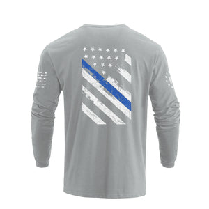 THE BLUE LINE GRAPHIC LONG SLEEVE T-SHIRT