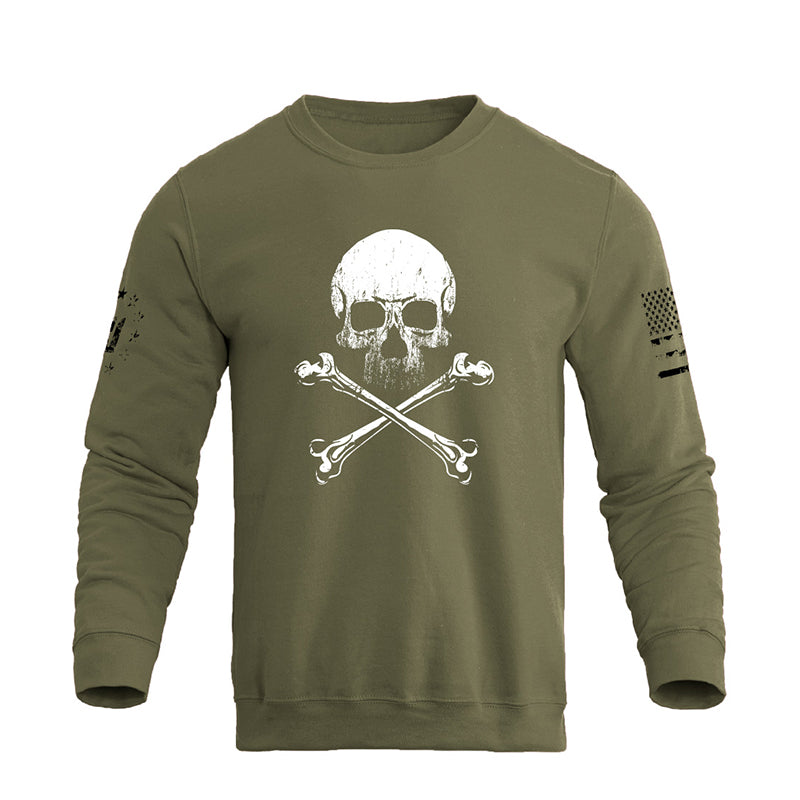 RETRO SKULL SWEATSHIRT
