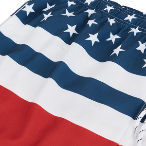 USA FLAG 11'' INSEAM SWIM TRUNKS