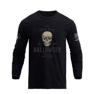 RETRO SKULL GRAPHIC LONG SLEEVE T-SHIRT