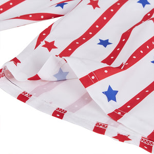 USA FLAG 11'' INSEAM SWIM TRUNKS