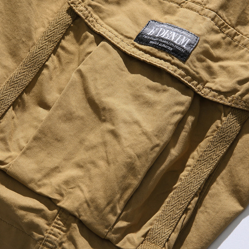 TACTICAL MULTI POCKES 11'' INSEAM CARGO SHORTS WITH BELT