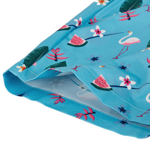 BEACH FLAMINGO SWIM TRUNKS