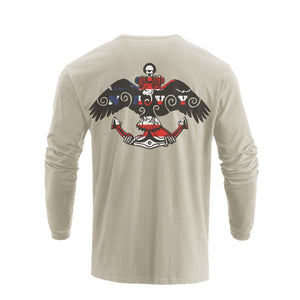 USA FLAG GRAPHIC LONG SLEEVE T-SHIRT