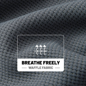 I USED TO BE A PEOPLE PERSON WAFFLE GRAPHIC POCKET HOODIE