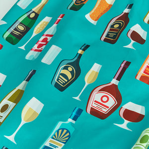 BOTTLE PRINTED SWIM TRUNKS