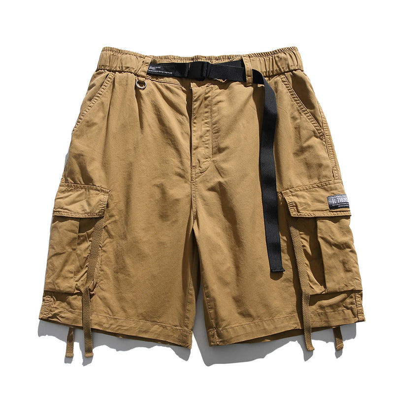 TACTICAL MULTI POCKES 11'' INSEAM CARGO SHORTS WITH BELT