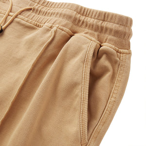 KNITTED DRAWSTRING JOGGER PANTS