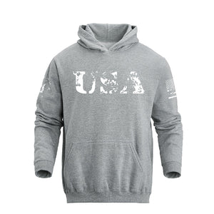 USA 100% COTTON POCKET HOODIE