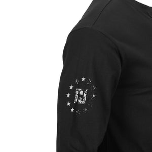 NATIVE AMERICAN CREWNECK GRAPHIC LONG SLEEVE T-SHIRT