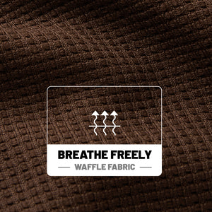 I USED TO BE A PEOPLE PERSON WAFFLE GRAPHIC POCKET HOODIE