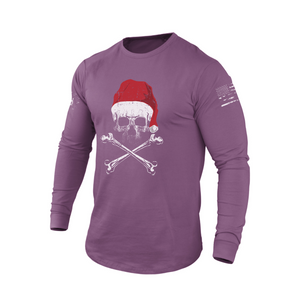 CHRISTMAS SKULL GRAPHIC LONG SLEEVE