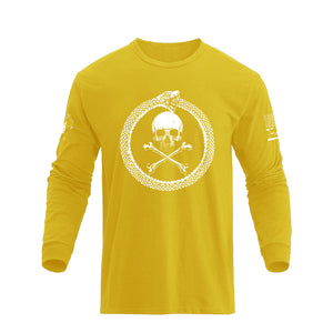 SNAKE GRAPHIC LONG SLEEVE T-SHIRT