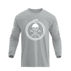 SNAKE GRAPHIC LONG SLEEVE T-SHIRT