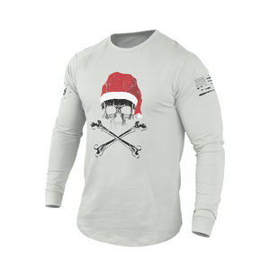 CHRISTMAS SKULL GRAPHIC LONG SLEEVE